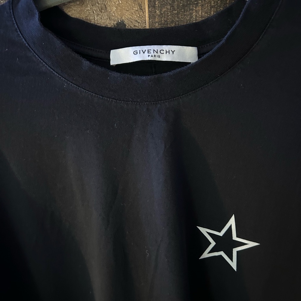 Givenchy Classic Black Cotton Tee